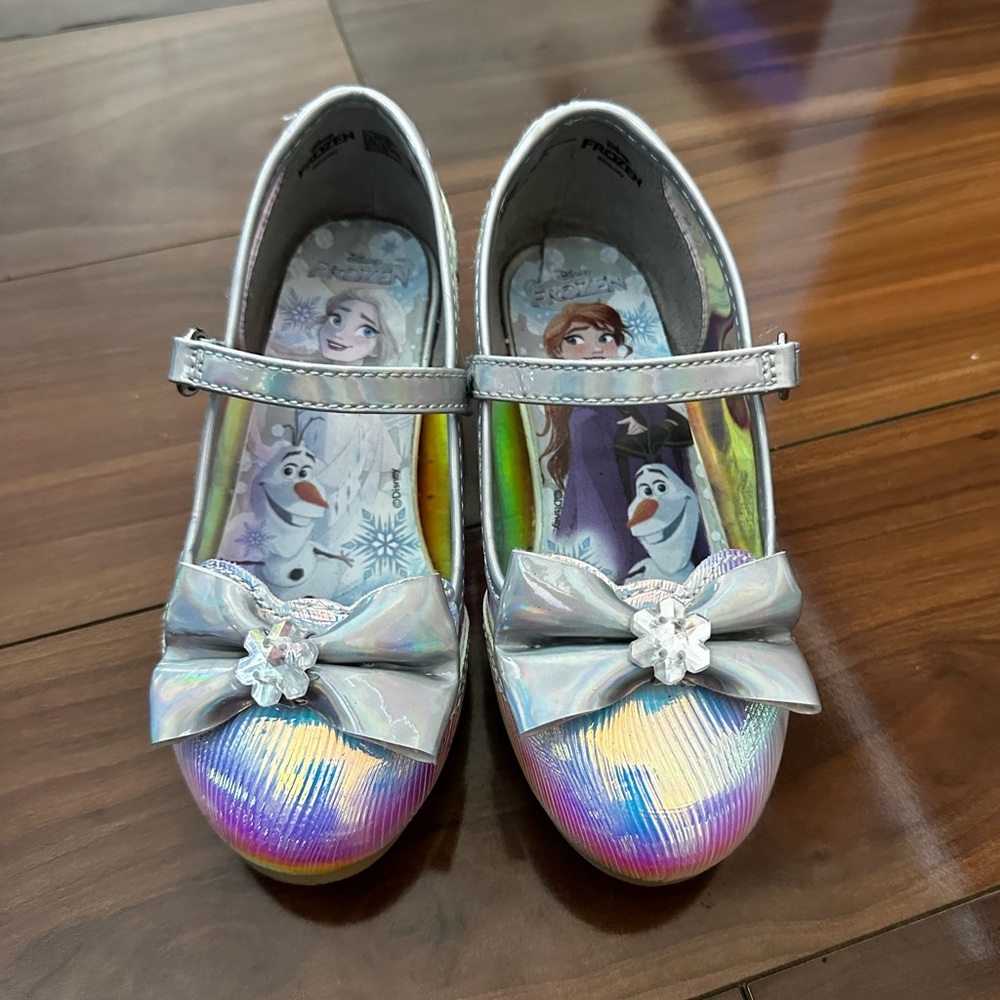 Disney Frozen girls high heels size 10